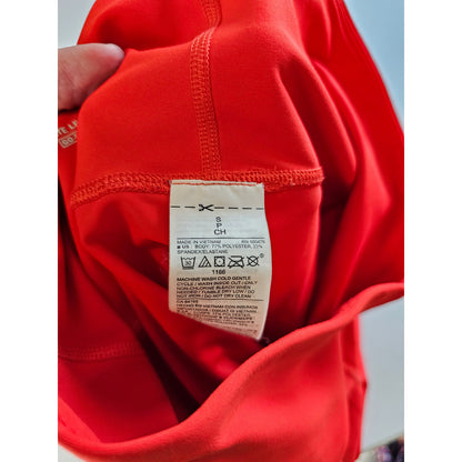 Old Navy Active Womens Sz S Elevate Legging Compression Orange