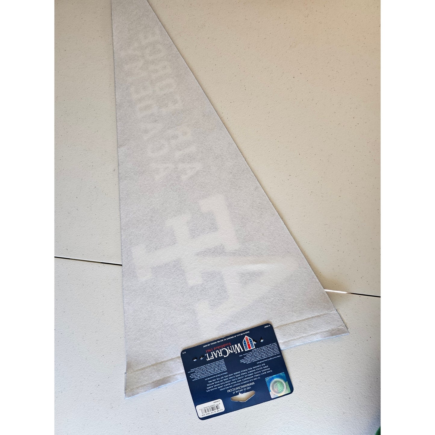 Vintage Air force Academy Blue Felt WinCraft Pennant Flag AF