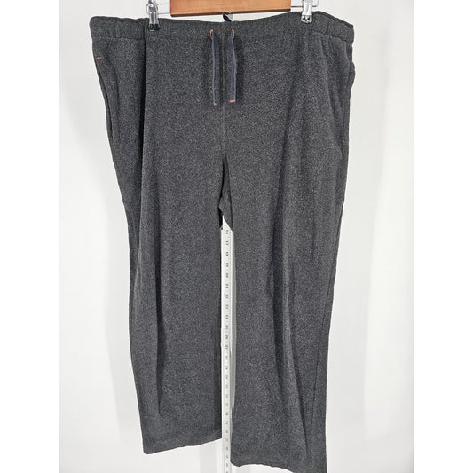 Hathaway Sport Loungewear Collection Womens Sz L Pull On Sweatpants Gray