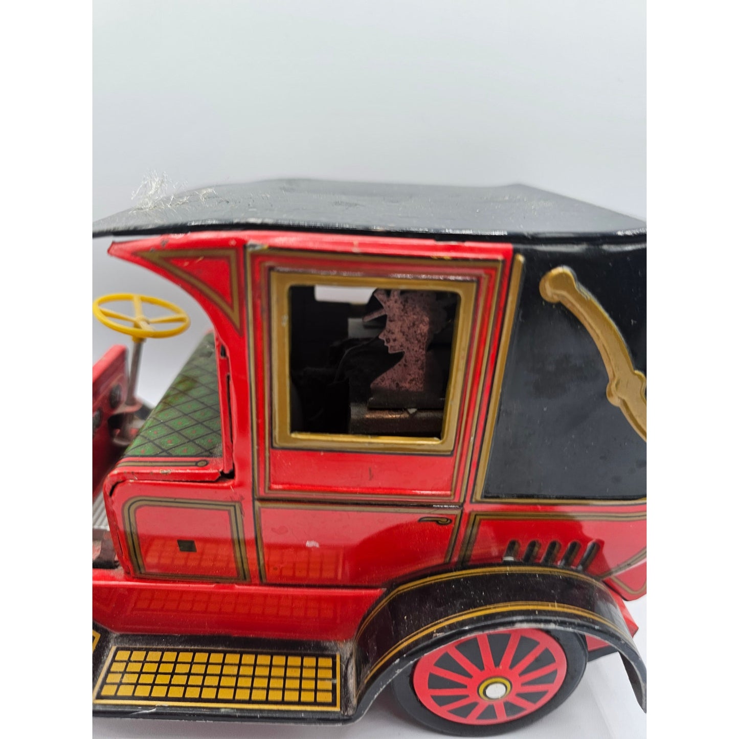 Vintage ALPS car Tin toy. Early Limousine MD166 Unique Collectible Rare