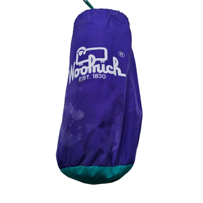 Vintage 1980s Woolrich Mens Sz L Packable Nylon Pants Purple Blueberry