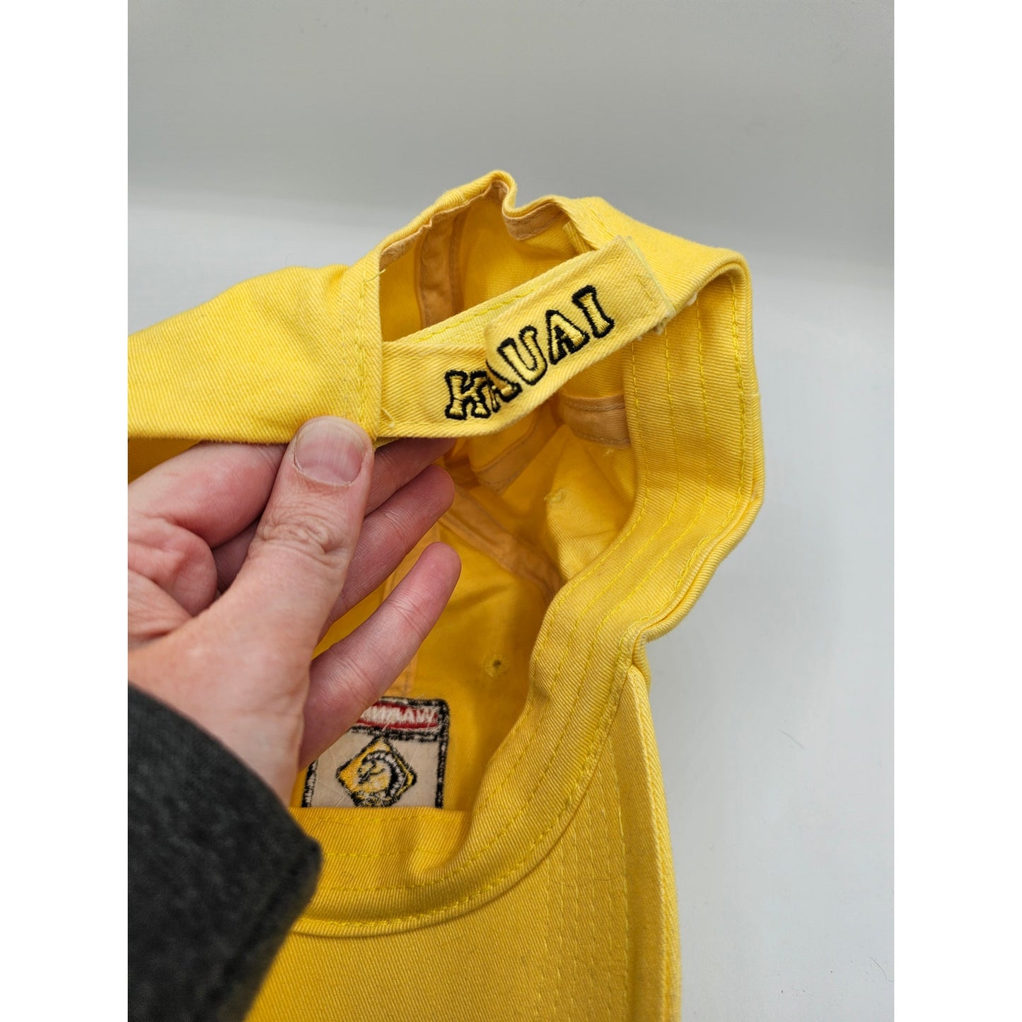 Diamond Head Wear Womens Strapback Dad Hat Yellow Killer Surf Hawaii Kauai