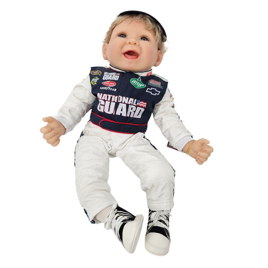 Ashton Drake Toddler Boy Doll Just Like Dale Jr Nascar Outfit RealTouch