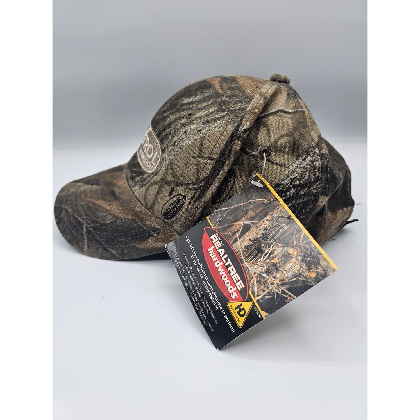 Wellxtrol by Amtrol Mens Strapback Baseball Hat Camo Realtree Camouflage NEW