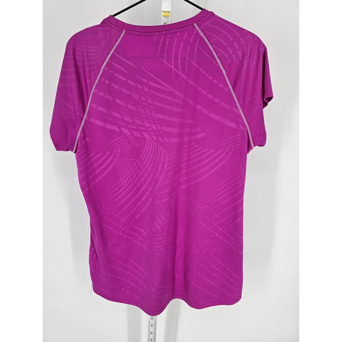 C9 by Champion Womens Sz XL Semi Fitted Short Sleeve Athletic Shirt Purple