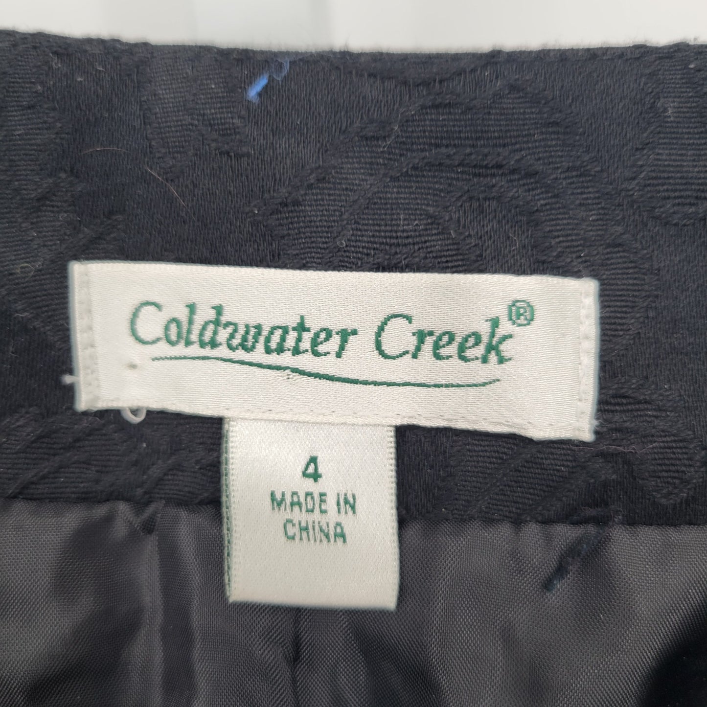 Coldwater Creek Womens Sz 4 3/4 Sleeve Formal Jacket Black