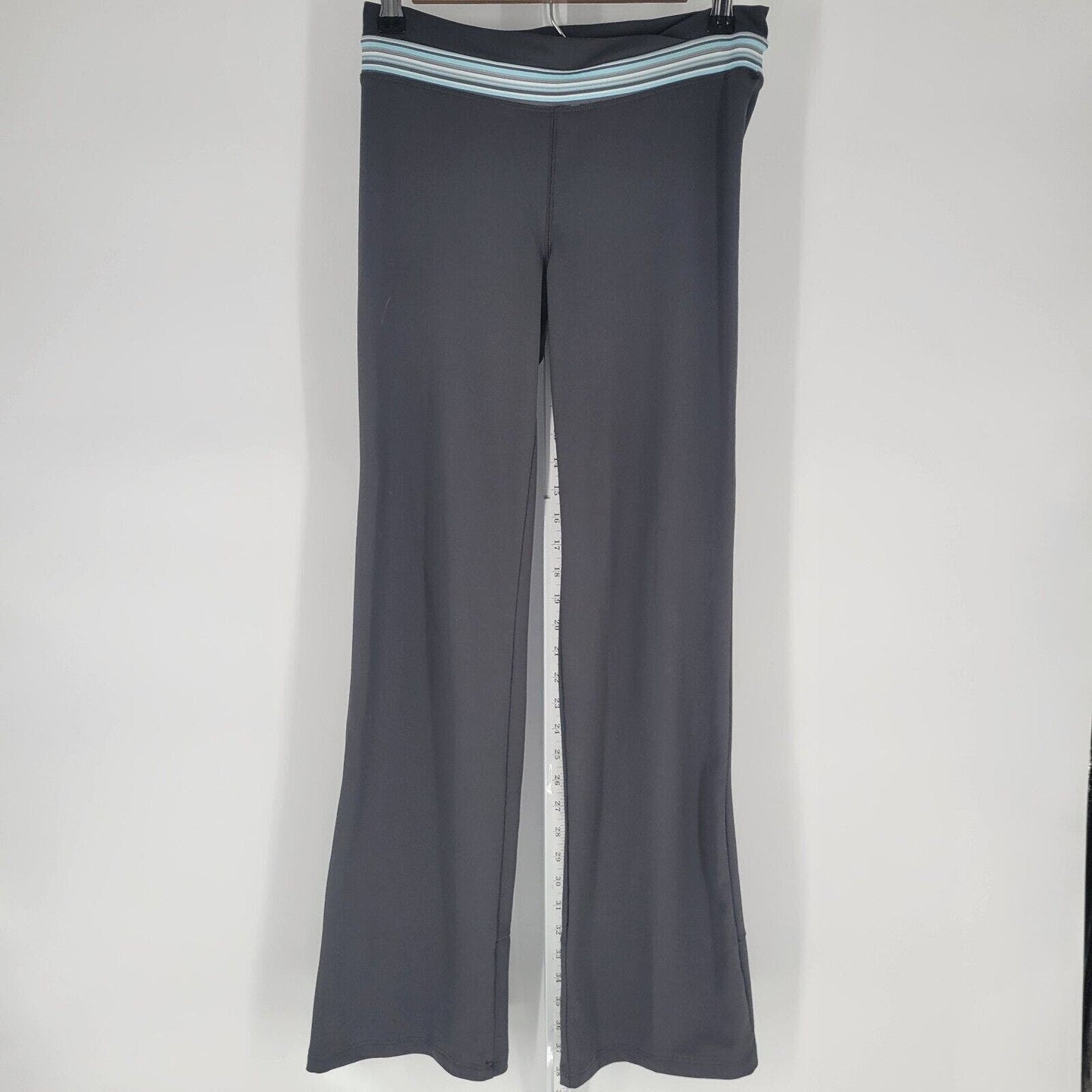 C9 by Champion Womens Sz XS Classic Yoga Pants Gray Blue Wide Leg