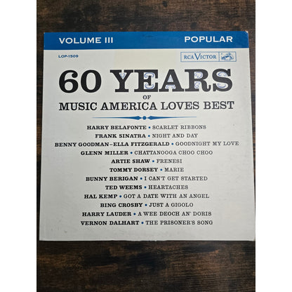 60 Years of Music America Loves Best Various Artists LOP-1509 RCA Victor