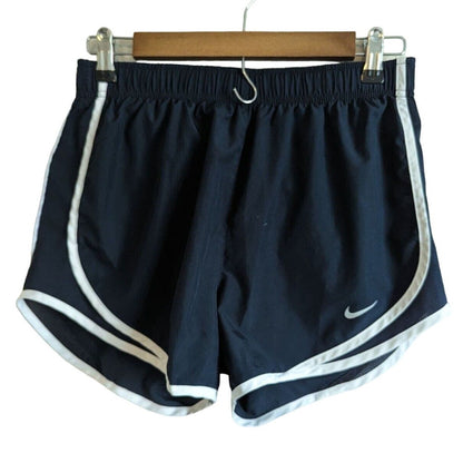 Nike Dri Fit womens Sz S Lined Athletic Running Shorts Black