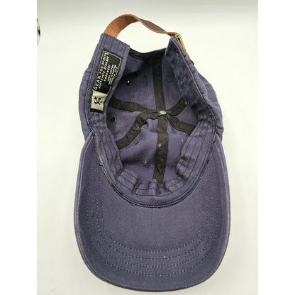 Vintage 1990s Arkansas Athletic Dept Baseball Cap Dad Hat Leather Strap