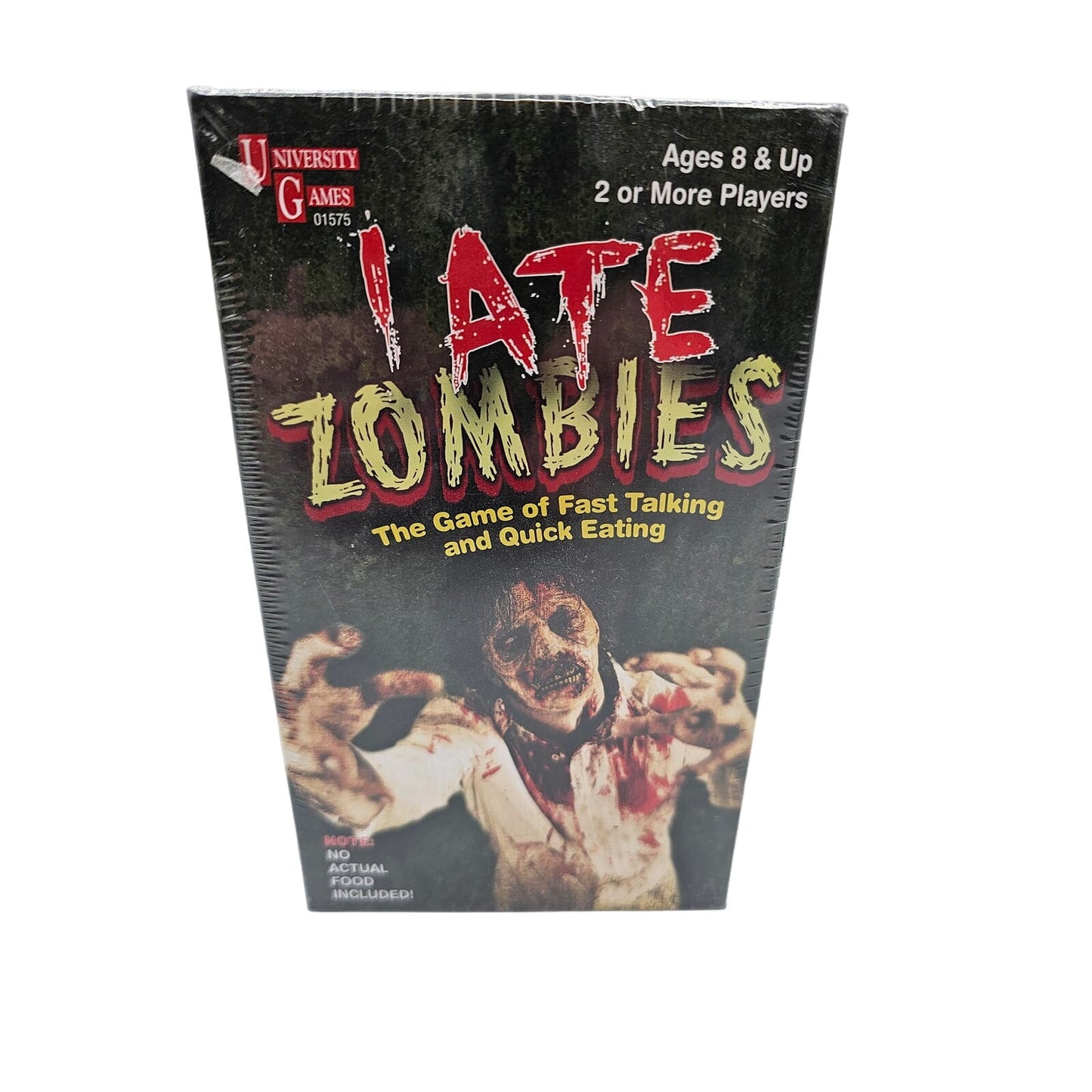 NEW I Ate Zombies The Game of Fast Talking & Quick Eating Ages 8+ Players 2 Up