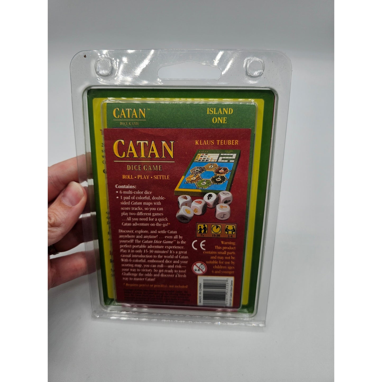 NEW, SEALED Catan Dice Game by Klaus Teuber - Clamshell Edition CN3120