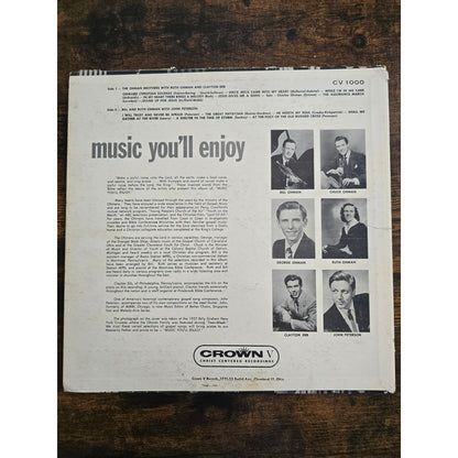 Music You'll Enjoy Crown V Christ Centered Recordings LP CV-1000
