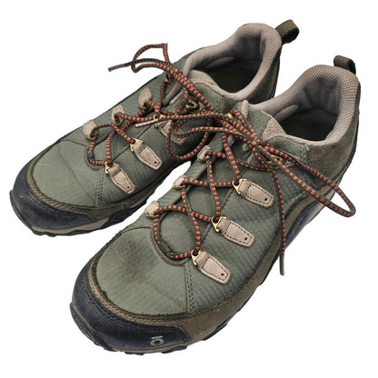 Oboz Juniper Women Low Running Trekking Hiking Trail Shoes Size 7.5 Green
