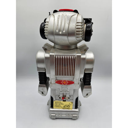 Vtg 1984 Magic Mike II Robot 2002 New Bright 11" For Decorations Silver