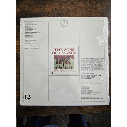 NEW Sealed - The Sons of Calvary - Spreading The Word - New Birth Records
