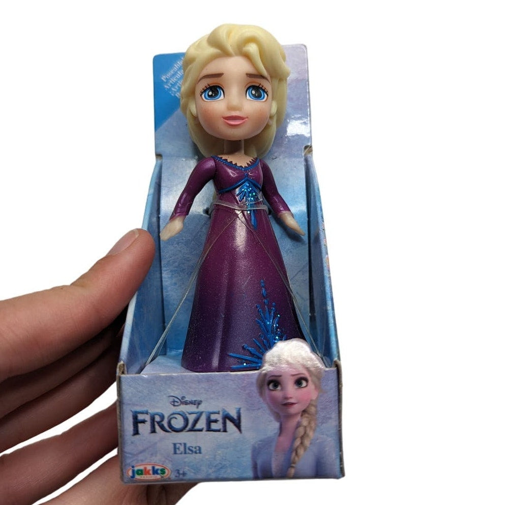 Mini ELSA Adventure Frozen II Poseable Articulated Doll Figure 3" Jakks New