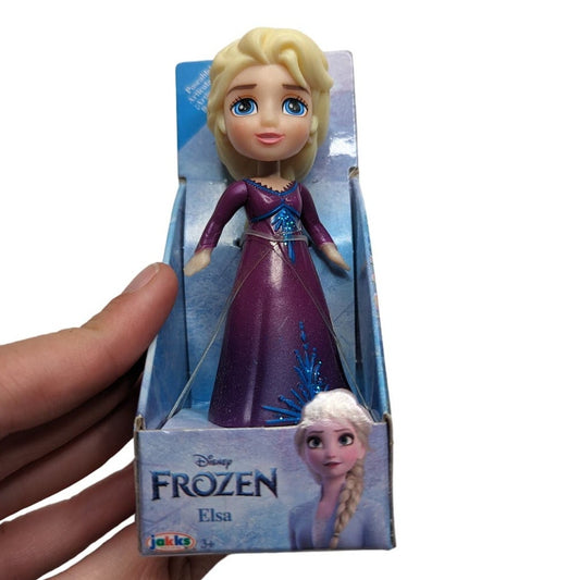 Mini ELSA Adventure Frozen II Poseable Articulated Doll Figure 3" Jakks New