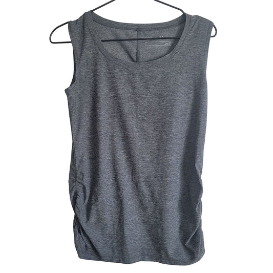 Eddie Bauer Womens Sz XS Sleeveless Athletic Tank Top Gray