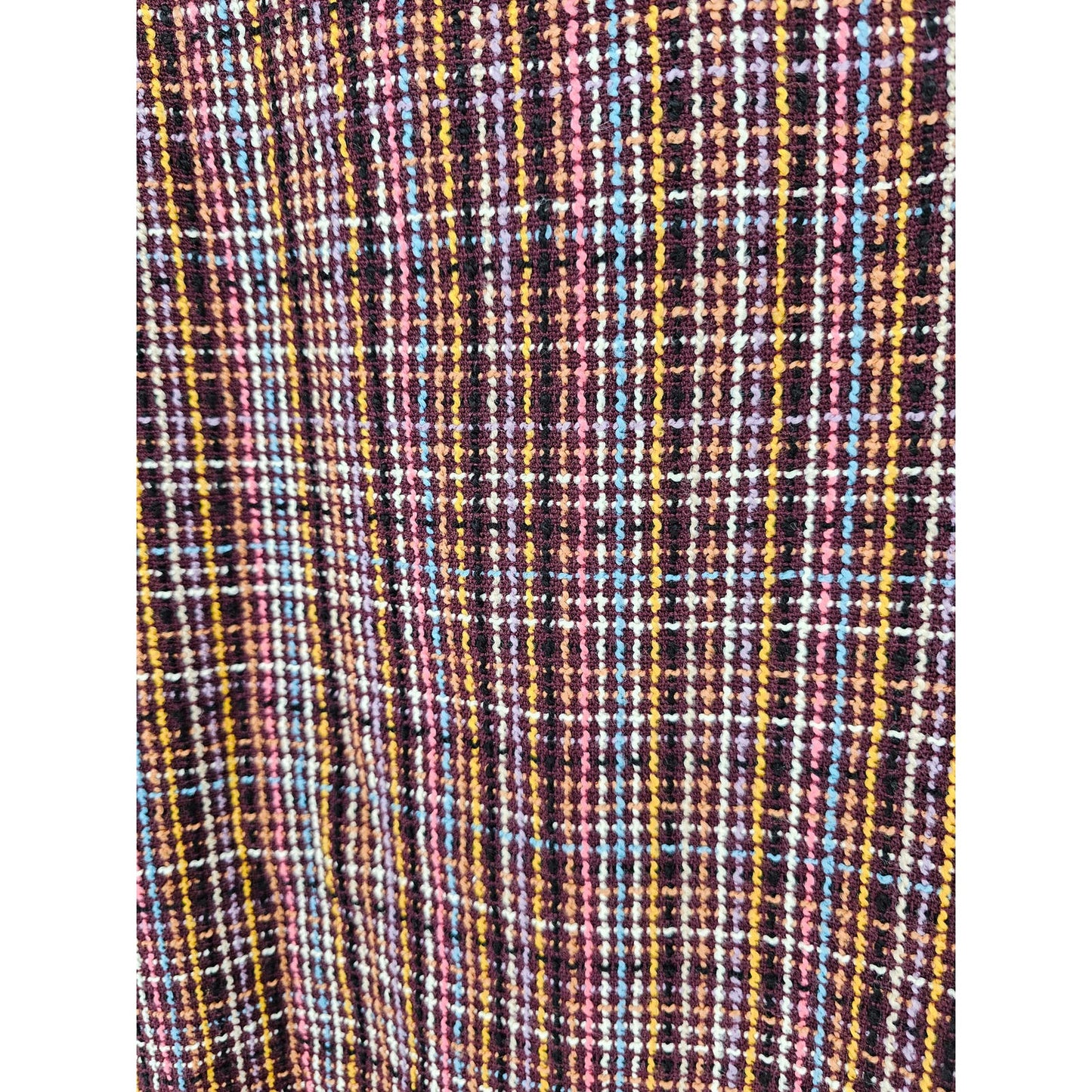 Ann Taylor Loft Womens Sz 12 Career Skirt Tweed Colorful Rainbow