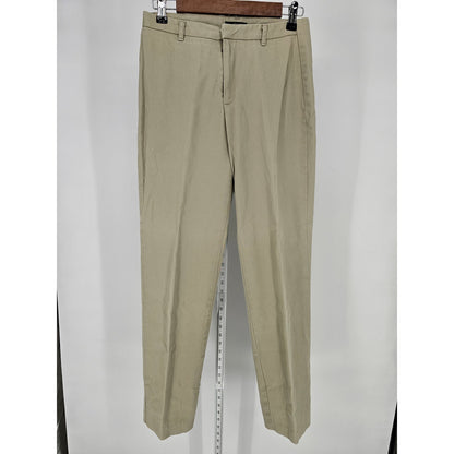 Dockers Recode Womens Sz 6 Straight Leg Khaki Dress Pants Light Beige