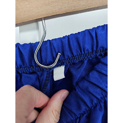 Stranger Things Womens Sz S Ice Cream Shop Costume Shorts Blue Gold