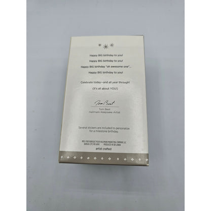 Hallmark Keepsake Happy Big Birthday Christmas Ornament
