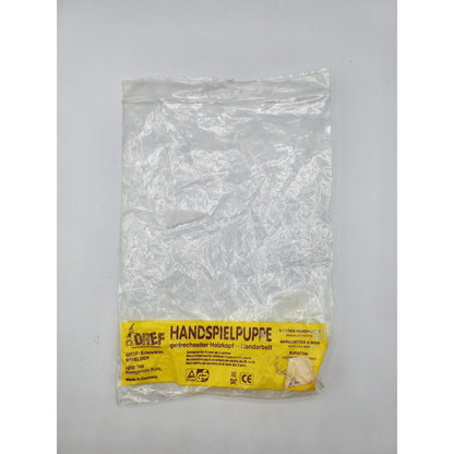 Vintage Germany Wooden Wood hand Puppet by DREF Boy Red Hair