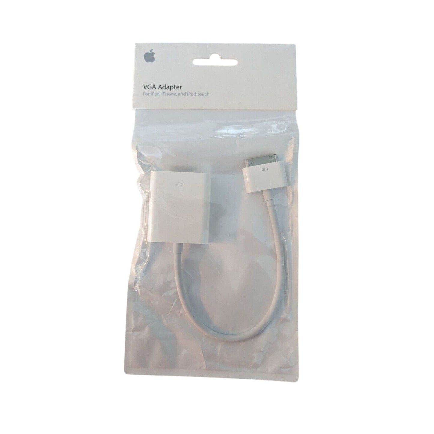 GENUINE Apple 30-pin to VGA Adapter MC552ZM/B model A1368 iPad iPod iPhone