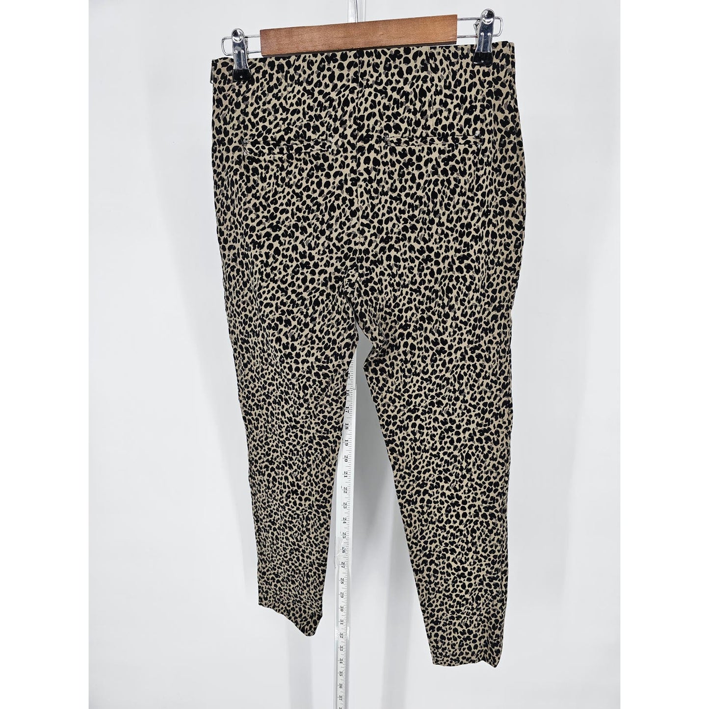 A New Day Womens Sz 6 Pull On Leopard Print Leggings Skinny Pants