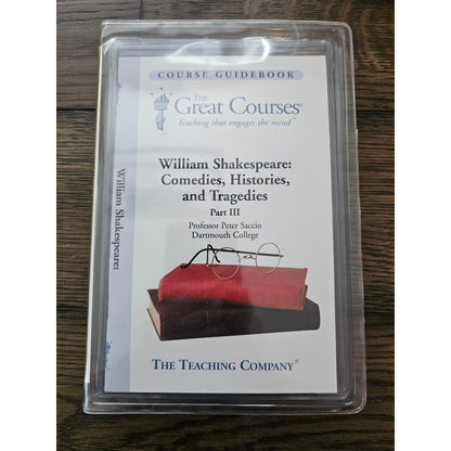 Great Courses Teaching Company Shakespeare Comedies Histories Tragedies Pt III