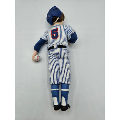 AVON CHILDHOOD DREAMS PORCELAIN DOLL BASEBALL GRAND SLAMMERS