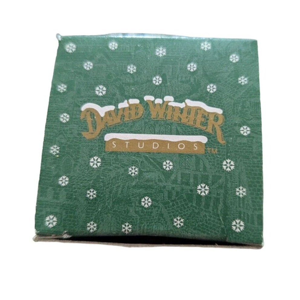 David Winter 1996 Tiny Tim (Standing) John Hine Hand Painted Winter Scene NIB