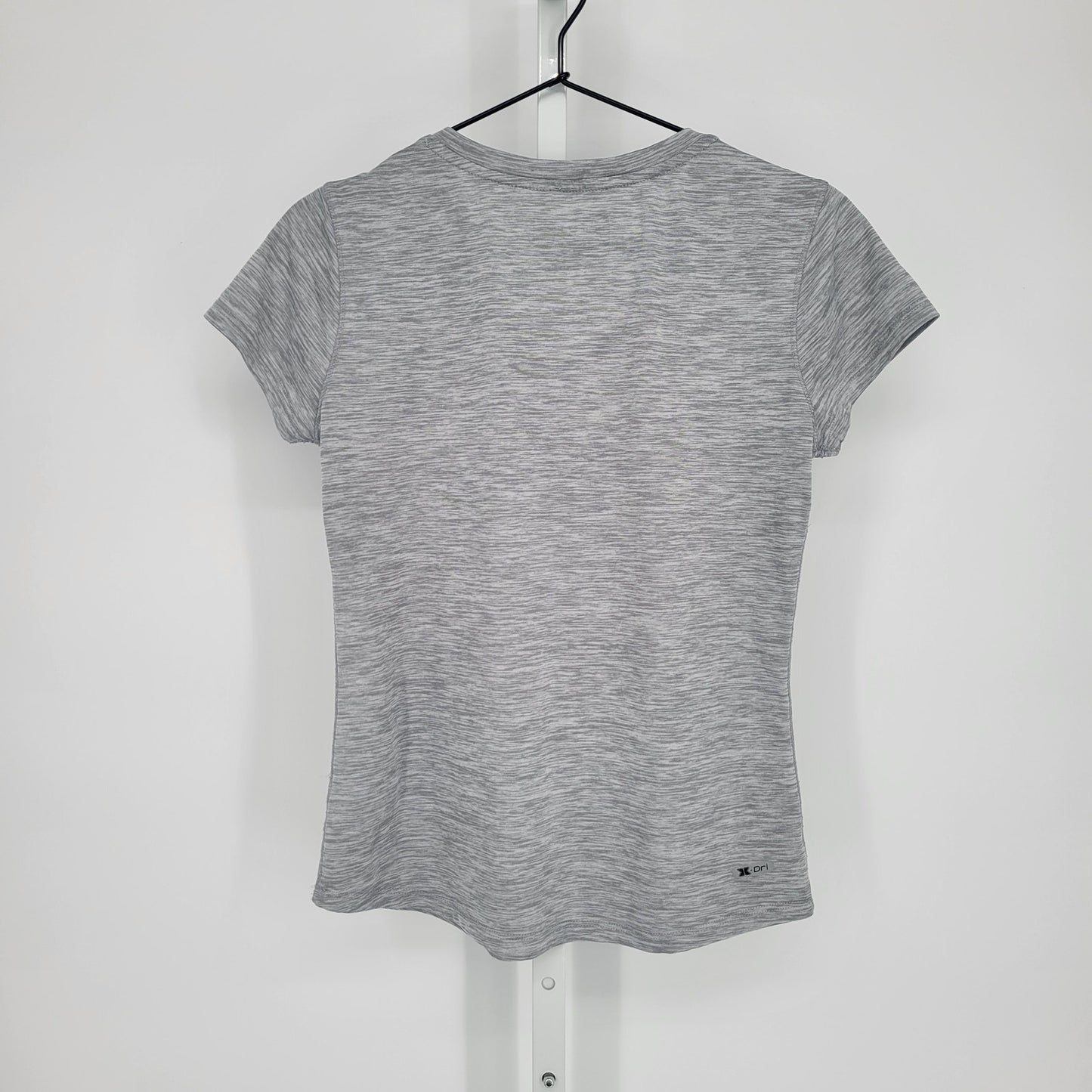 RBX Womens Sz S Short Sleeve Athletic T Shirt Gray Heather