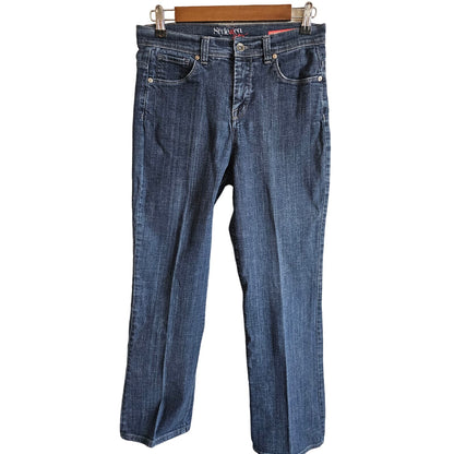 Style & Co Womens Sz 6 Tummy Control Dark Wash Jeans Bootcut