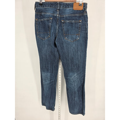 Aeropostale Mens Sz 28x30 Straight Leg MEdium Wash Blue Jeans