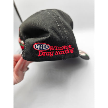 Vintage John Force The Untouchables Rare Castrol Baseball Hat Embroidered