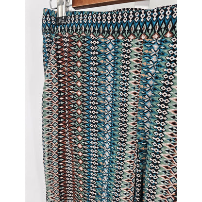 Jessica Simpson Womens Sz XS Pull On Slim Leg Lounge Pants Earth Tones