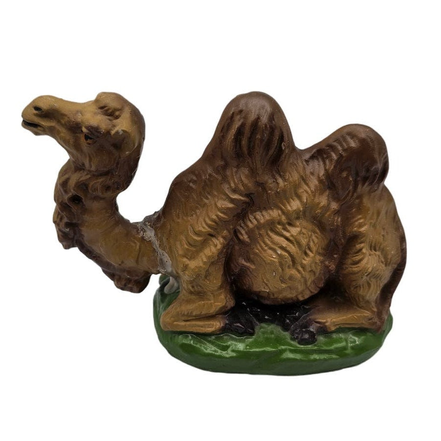 Vintage 1960s Paper Mache Christmas Nativity Figure Camel Animal Fontanini