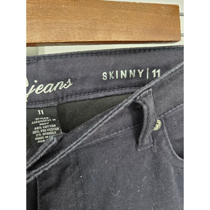 CP Jeans Juniors Sz 11 Skinny Leg Navy Blue Pants