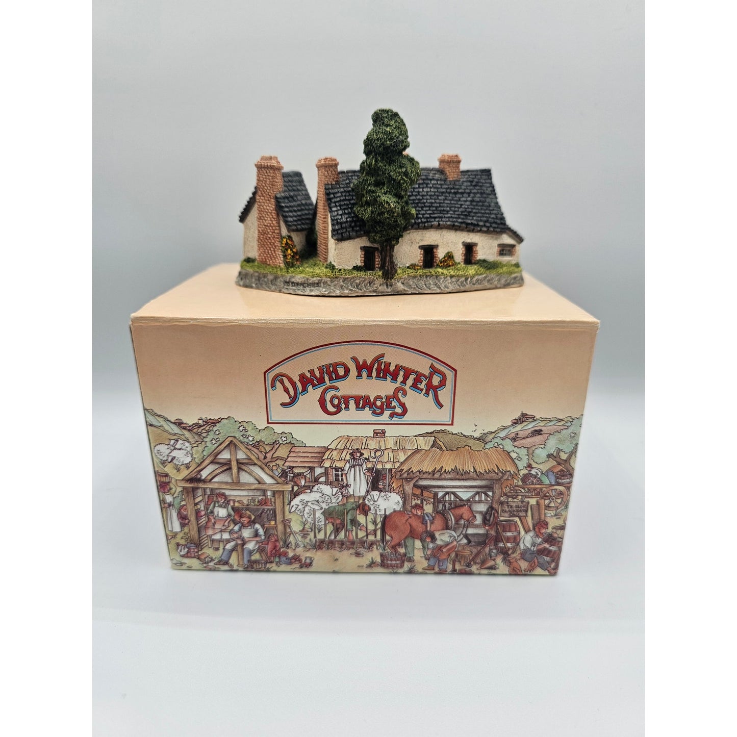 Vintage David Winter Cottages 1985 Craftsman Cottages House