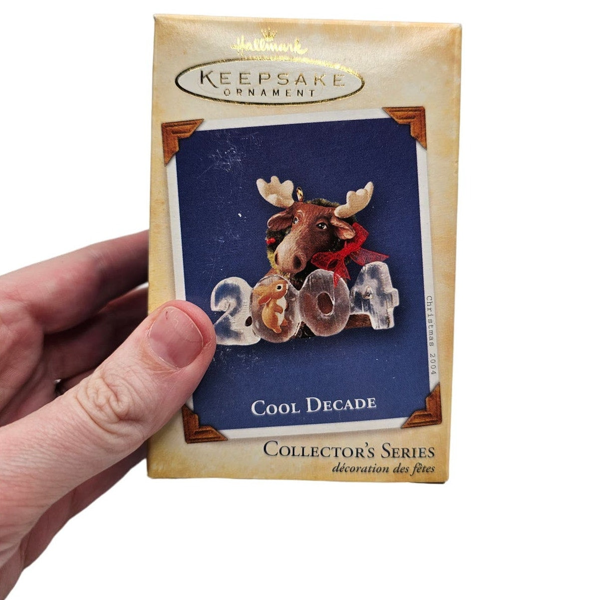 Hallmark Keepsake Christmas Ornament 2004 Cool Decade Moose