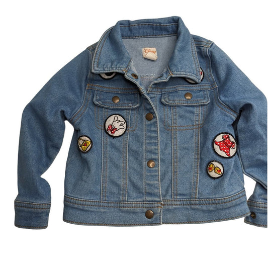 Disney Collection by Tutu Couture Sz 3T Denim Minnie Mouse Jacket