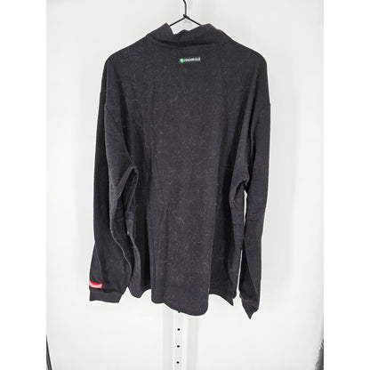 Team USA Sz XL Salt Lake City Olympics 1/4 Zip Fleece Jacket Black