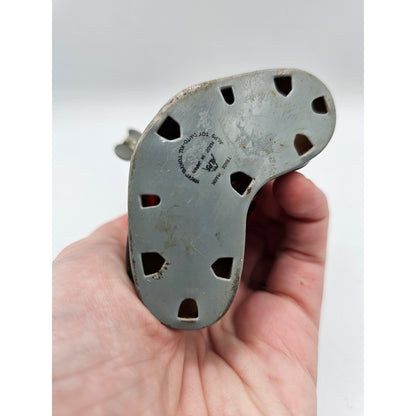 Vintage ALPS Happy Hillbilly Hobo Wind Up. Toy Plastic Tin Japan w/ Banjo