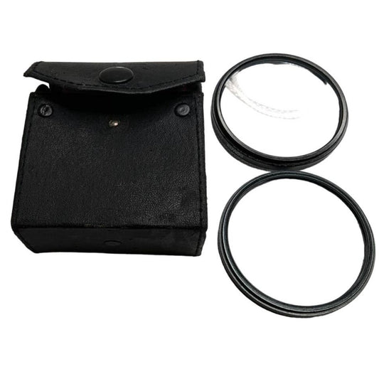 Vintage Close Up Set of 2 Camera Lenses and Case Set