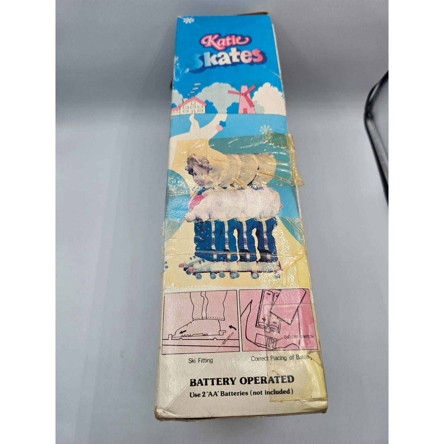 Vintage Katie Skates Ski Motion baby doll toy Complete Made For House Lloyd