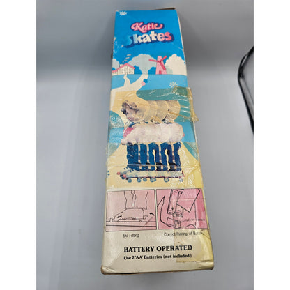 Vintage Katie Skates Ski Motion baby doll toy Complete Made For House Lloyd