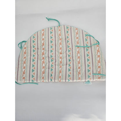 Vintage JUDI-S Coyote Baby Crib Headboard Bumper Southwestern Pastel