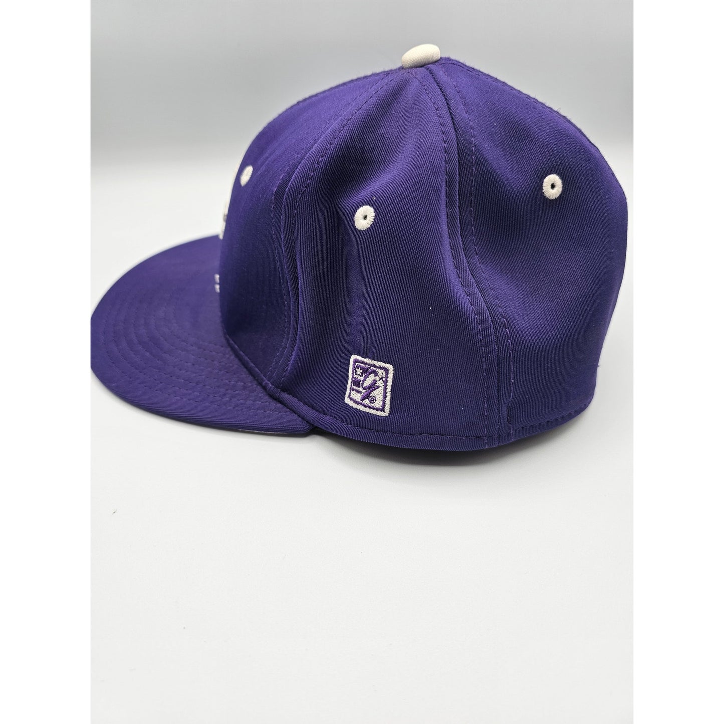 The Game Pro DC Huskies Mens Sz S Baseball Hat Purple Fitted